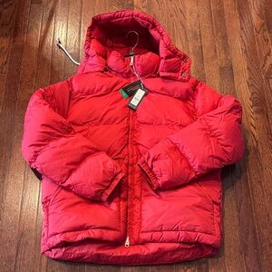 Alpine Design Men's Red Puffer Jacket